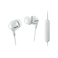 Philips слушалки с микрофон, цвят: бял 