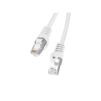 Кабел, Lanberg patch cord CAT.6 FTP 10m, white