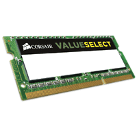 Памет Corsair DDR3L, 1600MHZ 16GB (2 x 8GB) 204 SODIMM 1.35V, Unbuffered