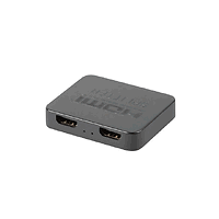 Адаптер, Lanberg Splitter Video HDMI->2x HDMI 4K + USB-C port, Black