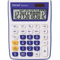 Настолен калкулатор Rebell SDC912+ Син 