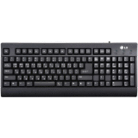 КомпютърLG Optical Waterproof Keyboard WPK300 USB Black