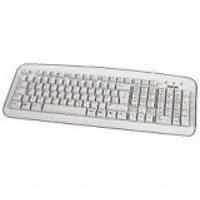 Стандартна клавиатура К210 бяла USB HAMA-5720
