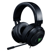 Razer Kraken Pro V2 GREEN - Analog Gaming Headset, 50 mm audio drivers, Unibody aluminum frame, Fully-retractable microphone with in-line remote, 3.5 mm combined jack.