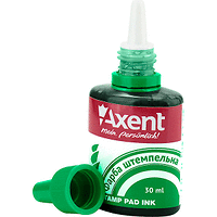 Мастило Axent 30 ml Зелен 
