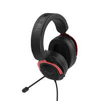 Геймърски слушалки ASUS TUF Gaming H3 Red 7.1 Virtual surround sound