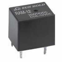 РЕЛЕ RAM-12 12V /50mA 20A/14VDC 25A max