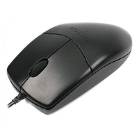 Мишка A4 D-300 черна 3бут 1000 dpi USB
