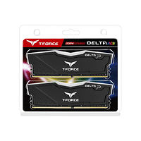 Памет Team Group T-Force Delta RGB Black DDR4 - 32GB (2x16GB) 3600MHz CL18-22-22-42 1.35V