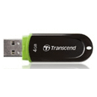 ПаметUSB Transcend 4GB JETFLASH 300 (Green)