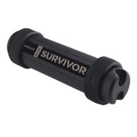 Флаш памет Corsair Survivor Stealth USB 3.0 256GB, Military-Style Design, Plug and Play