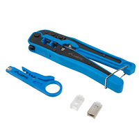 Lanberg crimping toolkit with RJ45 connectors RJ45 shielded and unshielded