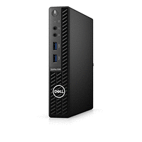 Dell OptiPlex 3080 MFF, Intel Core i3-10100T (6M Cache, 3.80 GHz), 8GB 2666MHz DDR4, M.2 256GB SSD, Integrated Graphics, No WiFi, Mouse, Win 10 Pro (64bit), 3Y Basic Onsite