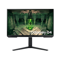 Samsung 27BG400 27&quot; Odyssey G4, IPS, 240 Hz, 1 ms GTG, 1920x1080, 400 cd/m2, 1000:1 Contrast, Eco Saving Plus, Flicker Free, AMD FreeSync Premium, Black Equalizer, DP, 2xHDMI, Headphone Jack, Bla