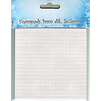 STICK PADS NS -3Д двойно лепящи квадратчета 5x5 x 1mm / 400 бр.