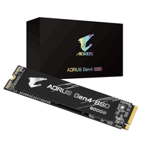 Solid State Drive (SSD) Gigabyte AORUS, 500GB, NVMe, PCIe Gen4 SSD