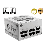PSU MSI MAG A850GL PCIE5 WHITE