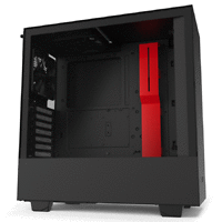 Кутия NZXT H510 Matte Black/Red