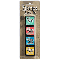 DISTRESS Mini  KIT 13 * К-кт дистрес ТАМПОНИ