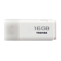 16GB Flash Drive Toshiba  USB U202  White 