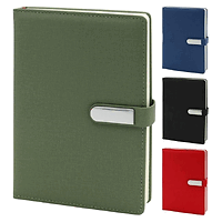 Бележник без дати Junior A5 160л. ред.тв.к. PU 80 г / м2