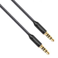 Аудио кабел Earldom ET-AUX02, 3.5mm жак, М/М, 1.0м, Черен