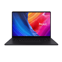 Asus Pro Art P16,H7606WP-SR254X,AMD Ryzen AI 9 HX 370  2.0GHz (36MB Cache, up to 5.1GHz, 12 cores, 24 Threads) up to 50TOPS ,16 OLED WQXGA+(2880X1800)16:10 Bend+500nits(HDR) Glare DCI-P3:100% ,Touch s