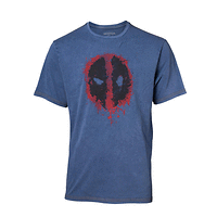 Тениска Deadpool - Faux Denim T-shirt, XXL