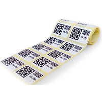 Самозалепващи етикети за цени 35х26mm 8-88 1 РОЛКА 