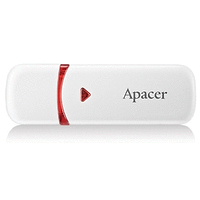 Памет, Apacer 64GB AH333 White - USB 2.0 Flash Drive