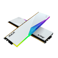 ADATA LANCER RGB 32GB (2x16GB) DDR5 6000 MHz U-DIMM White