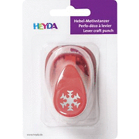 HEYDA Punch 17mm - Дизайн пънч Снежинка