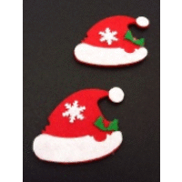 Коледна шапка филц 40х45мм