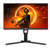 AOC Q27G3XMN/BK, 27&quot; IPS MiniLED, 2560x1440@180Hz, 1ms GtG, 1000cd/m2, 3000:1, DCR 80M:1, Adaptive Sync, FlickerFree, Low Blue Light, Tilt, Height Adjust, Pivot, Swivel, 2xHDMI, DP