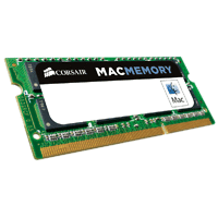 Памет Corsair DDR3, 1333MHz 4GB (1 x 4GB) 204 SODIMM, Apple Qualified 1.5V, Unbuffered