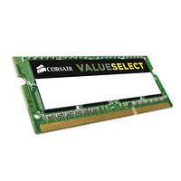 Памет Corsair DDR3L, 1600MHZ 4GB (1 x 4GB) 204 SODIMM 1.35V (low voltage), Unbuffered
