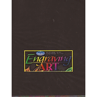 Engraving Art CARD pack - ЧЕРЕН КРЕДОВ КАРТОН 10бр + чертилка 