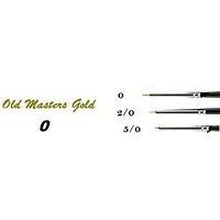 OLD MASTERS Gold . Germany - Четкa Gold Taklon № 0