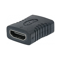 MANHATTAN Удължителен адаптер HDMI А/F към HDMI А/F, Black, 4К