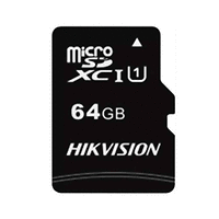 Памет, HIkVision 64GB microSDHC, Class 10, UHS-I, TLC, up to 92MB/s read speed, 30MB/s write speed