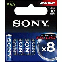 Батерия, Sony AM4-B8D Alkaline LR3 Stamina Plus  AAA
