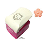 Design Punch & Emboss Flowerly - Силуетен Пънч 32mm