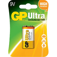 Алкална батерия GP 6LF22 /6LR61/ /9V/ 1 бр. GP 1604U/1604AU