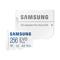 SAMSUNG EVO PLUS 256GB microSD Class10 Read up to 130MB/s 