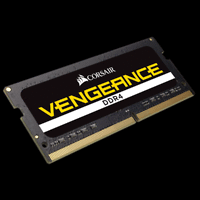 Памет Corsair DDR4, 2400MHz 4GB (1 x 4GB) 260 SODIMM, Unbuffered,16-16-16-39, Vengeance Black PCB, 1.2V, Intel new generation Intel Core™ i5 and i7 Processor support