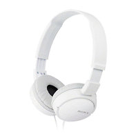 Слушалки, Sony Headset MDR-ZX110AP white с микрофон