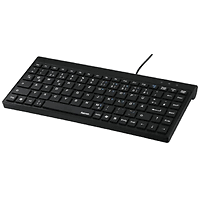 Мини клавиатура за лаптоп HAMA SL720 50449, Черна