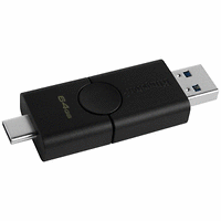 Kingston DataTraveler Duo 64GB USB 3.2 Gen 1 USB-A + USB-C