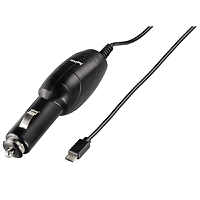 HAMA Зарядно за кола с кабел 12V/micro USB към 5V/1A