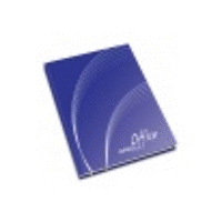 Тетрадка Office, А4, 80л, тв. корици